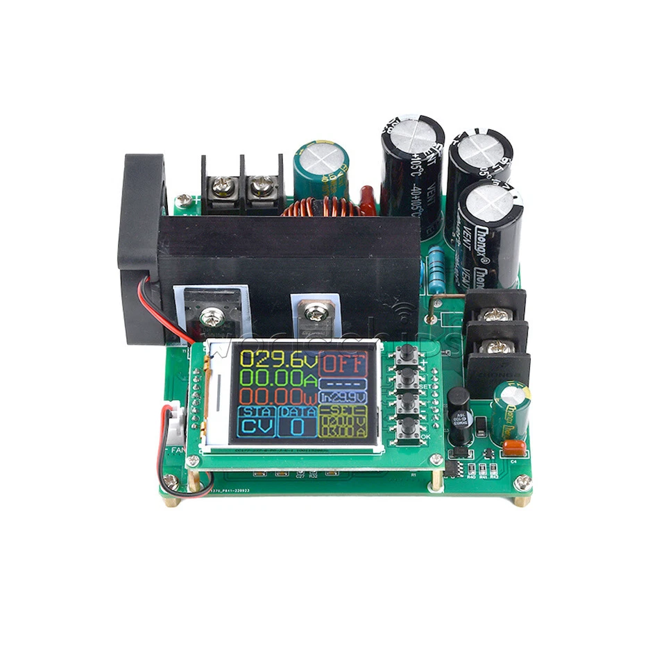  CNC LCD Display Constant Current Voltage DC Boost Module New DC9V~60V 900W 15A - Image 1 of 4