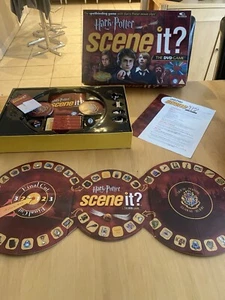 HARRY POTTER SCENE IT? 1st Edition DVD Family BOARD GAME - Picture 1 of 1