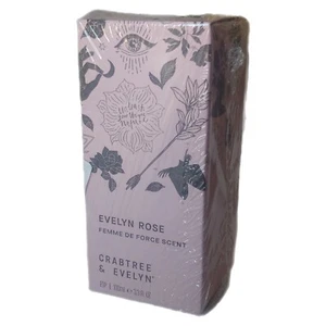 Crabtree & Evelyn Rose Femme De Force Scent Perfume 3.3oz Spray New in Box - Picture 1 of 4