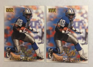 1998 Skybox Premium Barry Sanders #145 (2 card base lot) - Picture 1 of 2