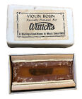 Vintage Wittich's Violinschleife Kolophonium kostenloser Versand