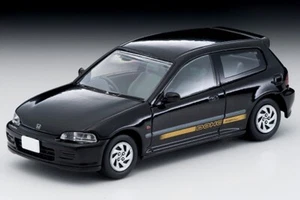 1:64 TOMICA TOMYTEC 1992 HONDA CIVIC Si EG6 NEGRO LV-N48g COCHES DIECAST - Imagen 1 de 7