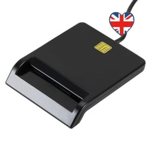 Lettore Smart Card USB 2.0 DNIE ATM CAC IC ID Scheda Bancaria Cloner Scheda SIM - Foto 1 di 12