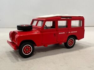 Solido Land Rover 109 Mountain Search & Rescue 1/43 Made In France