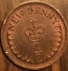 1974 UK GB GREAT BRITAIN NEW 1/2 PENNY COIN