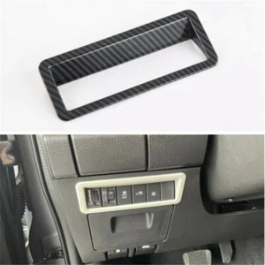 Carbon Fiber Headlight Switch Button Cover Trim For Isuzu D-Max Dmax 2021-2025  - Imagen 1 de 5