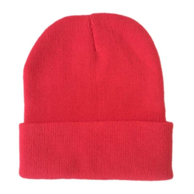 Men's Women Beanie Knitted Ski Skull Cap Hip-Hop Winter Warm Unisex Hat Headwear - Image 1 of 4