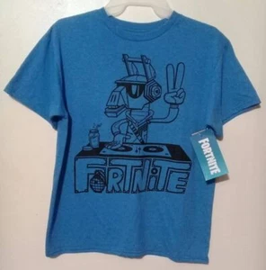 Fortnite Boys "DJ Yonder" Graphic Short Sleeve T-Shirt, Blue Size XL (14-16) - Picture 1 of 3