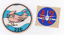 RAF Nimrod Sqns sticker set (x2) late 80's / early 90's