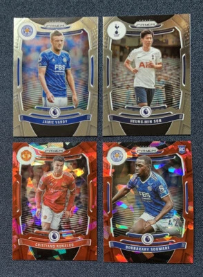 BUY 4, GET 3!🔥⚽2021-22 Panini PRIZM Premier League w/ Red Ice 🔴🧊 You Pick! - Image 1 of 2