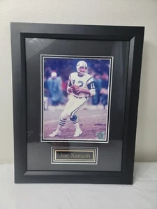 Foto de Joe Namath enmarcada a color con licencia oficial de la NFL  - Imagen 1 de 9