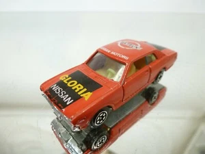 YATMING 1066 DATSUN GLORIA 2000 GX  - RED L7.2cm - FAIR CONDITION - 107 - Picture 1 of 9