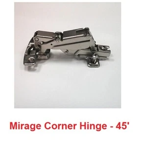 Mirage Kitchen Corner Door Hinge - Setup for Blum Hinge 45mm - Picture 1 of 4