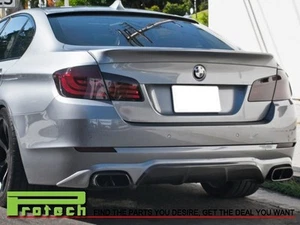 AC Style Painted Trunk Spoiler + Roof Lip For 11-14 BMW F10 528i 535i 550i M5 - Picture 1 of 3