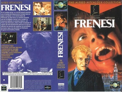 ALFRED HITCHCOCK - FRENZY (3) / SPANISH VIDEO SLEEVE - Image 1 of 2