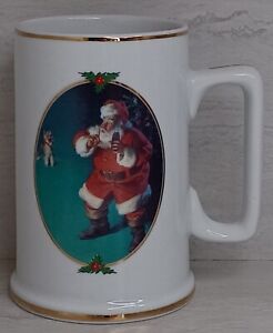 Coca Cola 1996 Collector Edition When Friends Drop In Mug Cup Christmas Gift