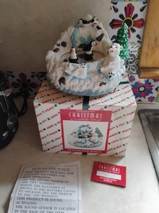 De colección 1996 House of Lloyd Navidad Alrededor del Mundo - Caja Estanque de Frailecillos Ver Más Abajo  - Imagen 1 de 13