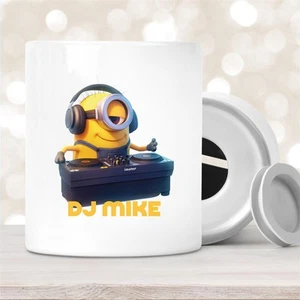 Spardose Minions Kinder Minion #9 DJ Wunschname personalisiert - Bild 1 von 1