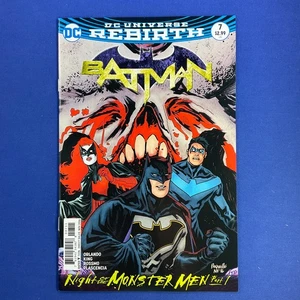 Batman #7 Cover A DC Comics 2016 Universe Rebirth (Vol.3) Nighwing Batwoman - Picture 1 of 3