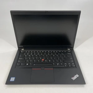 Lenovo ThinkPad T490s 14 FHD TOUCH 1.8 GHz i7-8565U 8GB 256GB SSD - Very Good - Picture 1 of 10