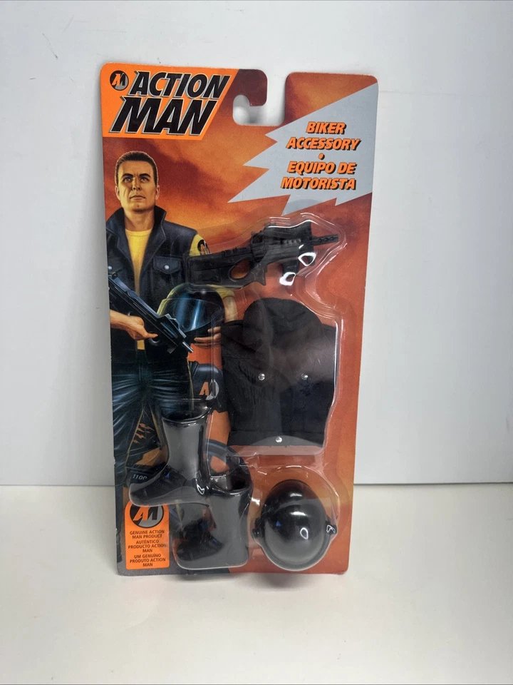 Kit de accesorios Hasbro Action Man Biker 1994 Foto 1 de 4