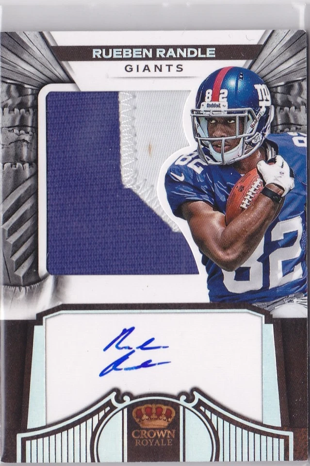 2012 Rueben Randle Crown Royale Silhouette Patch Auto RC /149 #279 (A6586) - Image 1 of 1