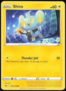 Shinx (40) 040/159 Common Normal Crown Zenith NM - Picture 1 of 2
