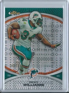 2010 Topps Finest Xfractor #63 - Ricky Williams #ED 085/399 - Bild 1 von 2