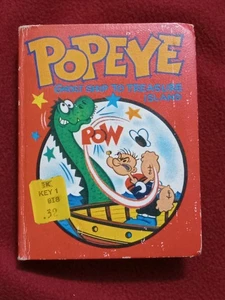 Vintage 1967 Popeye Geisterschiff zur Schatzinsel, großes kleines Buch - Bild 1 von 13