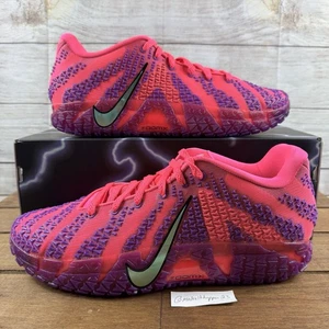 Nike Ja 3 ‘Price of Admission’ Hyper Pink Mint Black HF2793-600 Men Size 14 - Picture 1 of 7