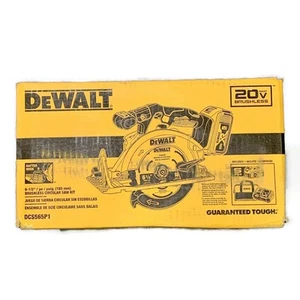 DEWALT DCS565P1 20 V Max 6-1/2 Zoll bürstenloses kabelloses Kreissäge-Kit - Bild 1 von 4