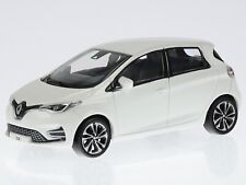 Renault Zoe 2020 white diecast model car 517567 Norev 1:43