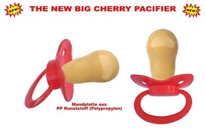 ++ABDL ADULT CHERRY CHUPETE "Rojo" - Tamaño/Tamaño 12 Boquilla 85 x 60 mm ++ - Imagen 1 de 1