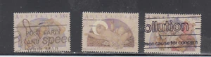 AUSTRALIA : 1991 - USED - SCOTT # 1231-33 CPLT. SET. XMAS. - Picture 1 of 1