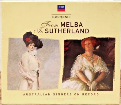 FROM MELBA TO SUTHERLAND - Australian Singers on Record - NEW 4 CDs - Image 1 of 3