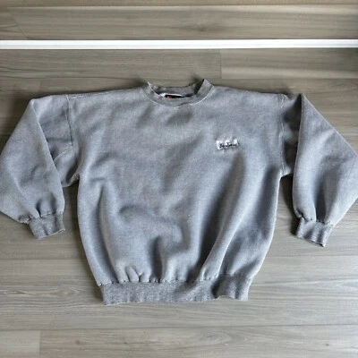 Sudadera de Colección Rara Hugo Boss America Bordada Gris Gris Cuello Redondo L Foto 1 de 4