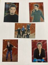 2000 Topps NSync Foil Trading Card Lot of 5 Joey Chris Justin  47,18,8,25,13