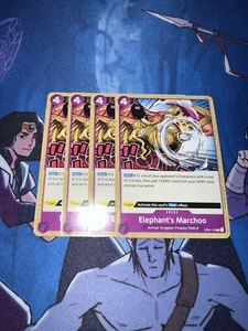 One Piece CCG Singles - Elephant's Marchoo x4 - OP01-115 - Common - NM - Playset - Picture 1 of 1