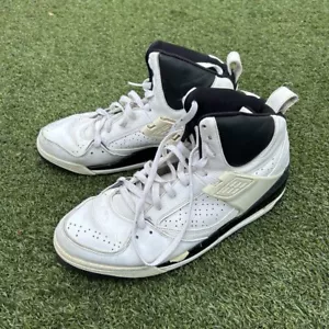 Jordan flight 45 High white cement Soles were tested for rot  Flaws pictured - Picture 1 of 8