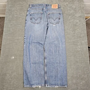 Jeans Levi's 569 para hombre 31x29 (etiqueta 31x30) lavado medio calce suelto recto holgado - Imagen 1 de 13