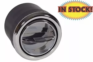 TBI AV753C - Round All Chrome A/C Vent - 2-1/2" - Picture 1 of 3