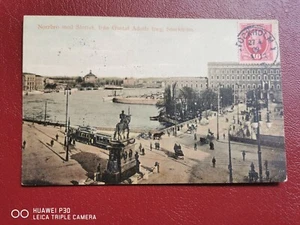 CPA - NORVEGE - Stockholm. Norrbro med Slottet, Frän Gustaf Adolfs torg - Imagen 1 de 2