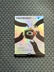 Magic The Gathering Preordain #1719 Rainbow Foil Raro Secret Lair Drop Series (SLD) - Imagen 1 de 5