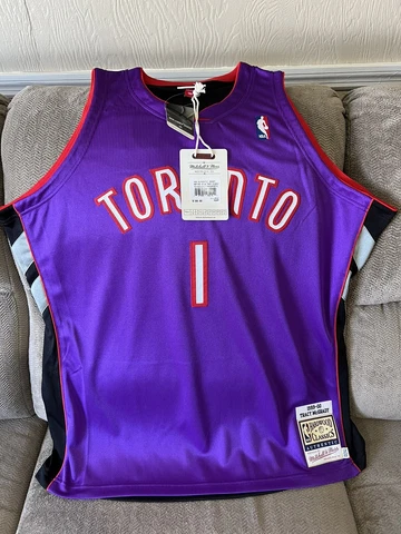 Tracy Mcgrady Authentic 99-00 Toronto Raptors Jersey XXL NWT Cover