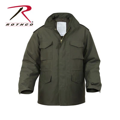SALE Military M65 Field Jacket With Removable Liner BLACK Coat  Rothco 8238 - Image 1 of 4