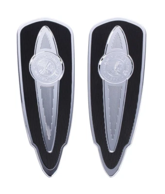 INDIAN MOTORCYCLE SELECT CHROME RIDER FLOORBOARDS 2015-2023 ROADMASTER CHIEFTAIN - Image 1 of 4