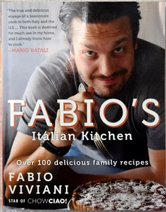 2013 Fabio Viviani: Fabio's Italian Kitchen 1st/1st Signed Softcover - Picture 1 of 4