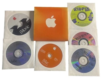Apple Macintosh iMac CD 1999 Vintage Software Media Pack Z691-2465A Like New - Image 1 of 4