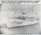 1960 Rosyjski statek pasażerski SS Baltika n NYC zdjęcie prasowe