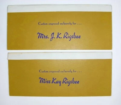 2 cuadernos personalizados Vintange UNC 1953 $2 - con 20 billetes de sello rojo y billete de 7 estrellas CS702 Foto 1 de 4